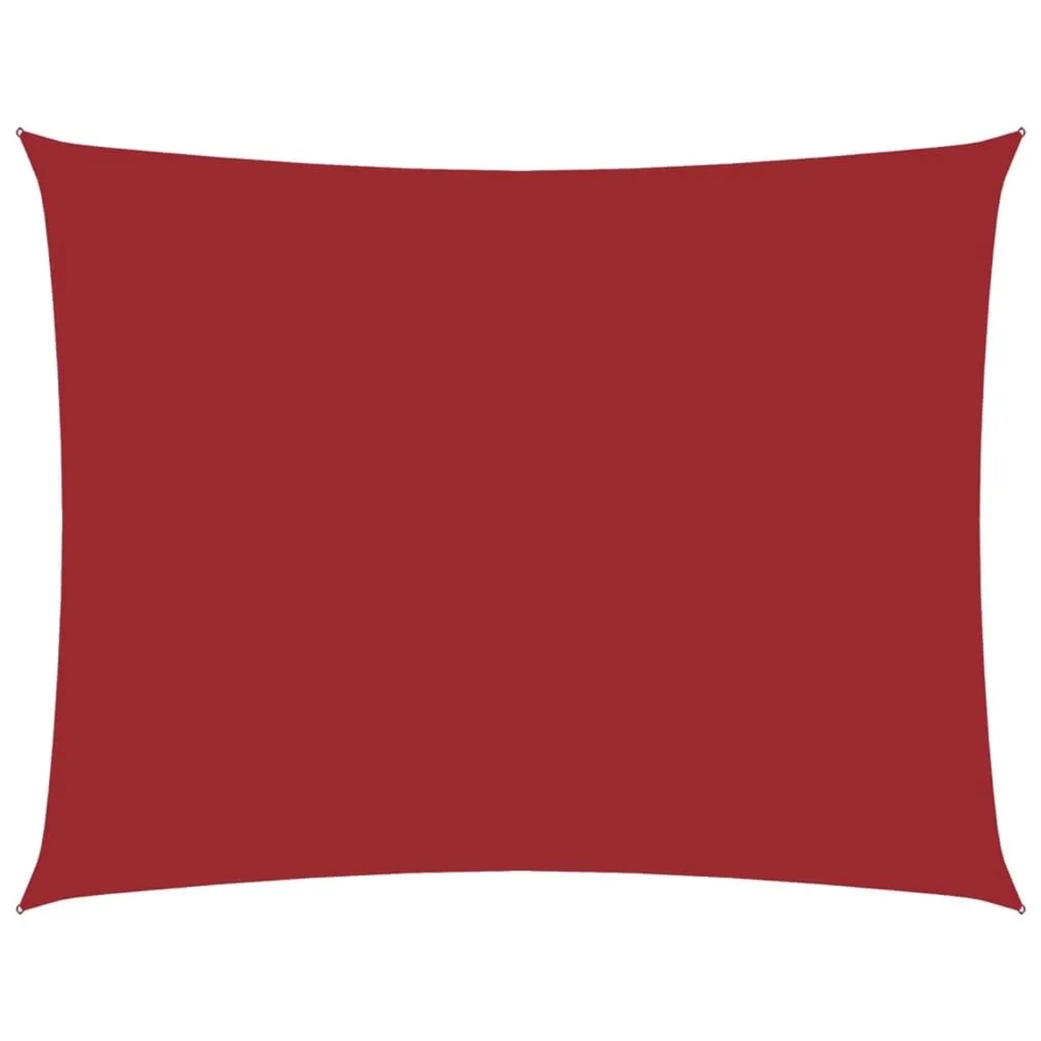 Furnicato Sonnensegel Oxford Gewebe Rechteckig 3 5x4 5 M Rot
