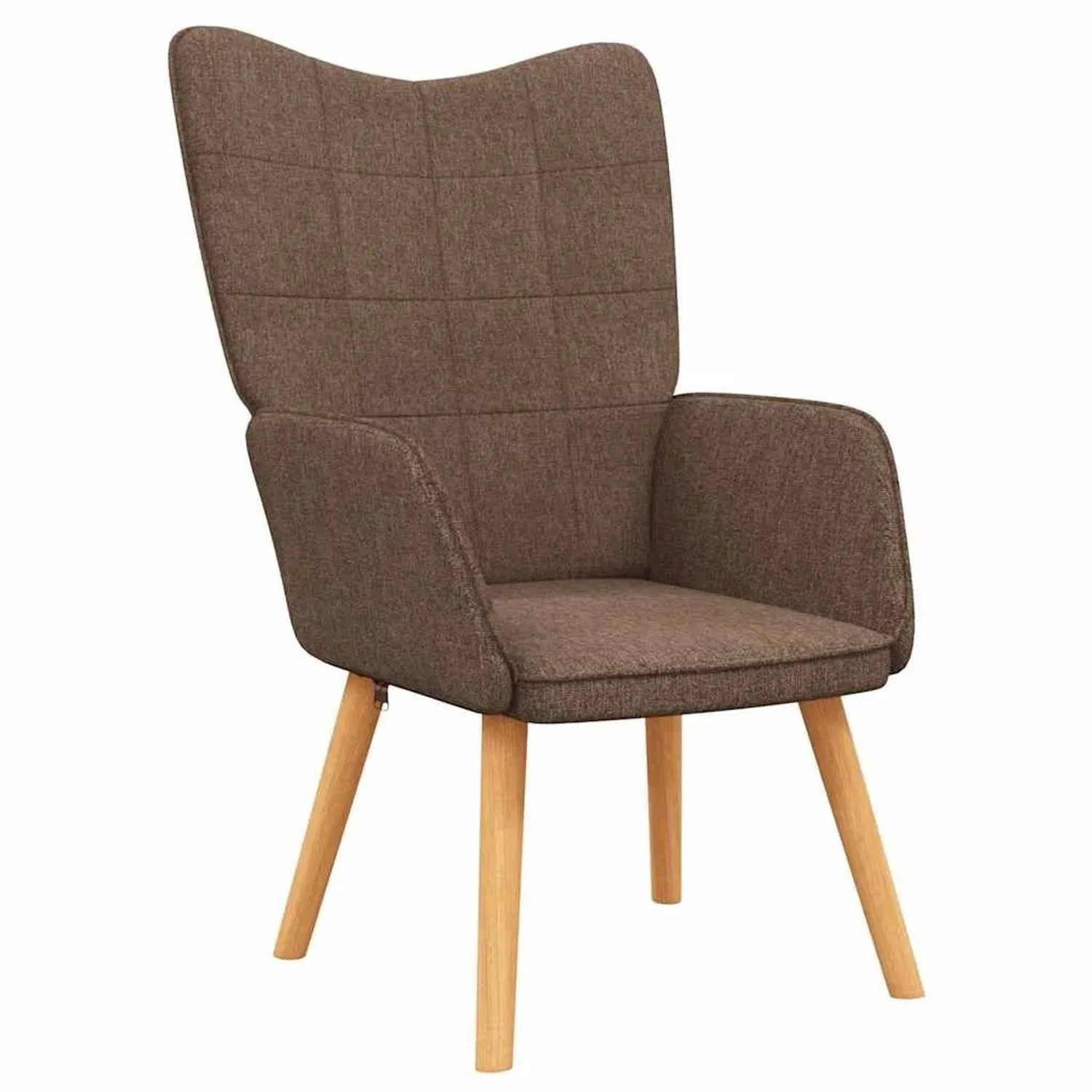 vidaXL Relaxsessel Braun Stoff 327922