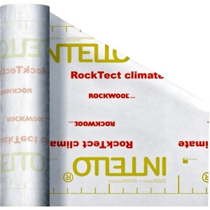 Rockwool RockTect Intello Climate Plus Dampfbremsfolie, 75 m², Rolle. Dämmstoffzubehör für den Innenausbau.