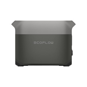 Graue Ecoflow Delta 3 Powerstation mit 1024 Wh für Solaranlagen.