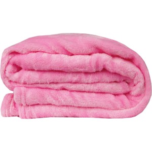 Bestlivings Kuscheldecke Celina 2er Pack Rosa, weiche Wohndecke gerollt.