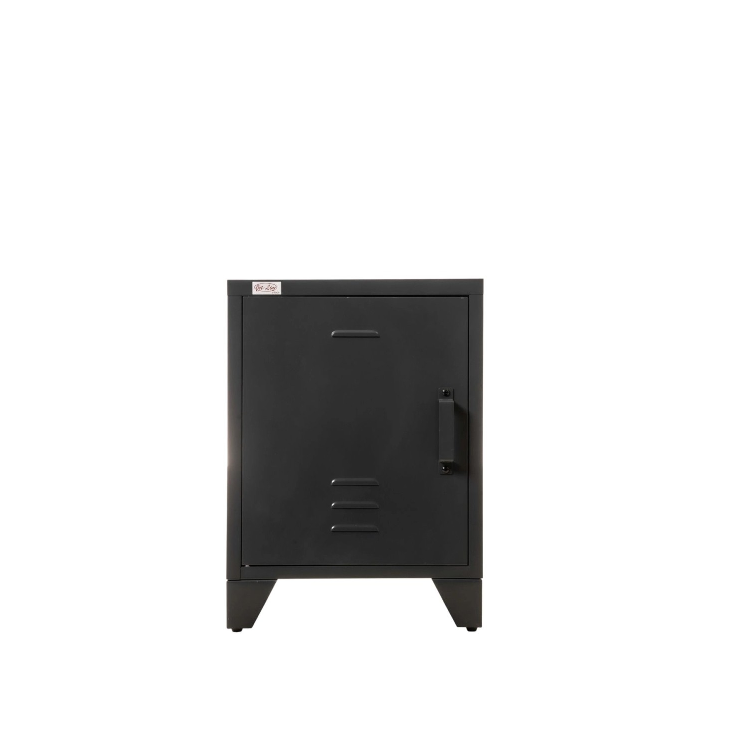 Jet-Line Stahlschrank Minskow im Industrie Design Anthrazit 40 x 40 x 55 cm günstig online kaufen