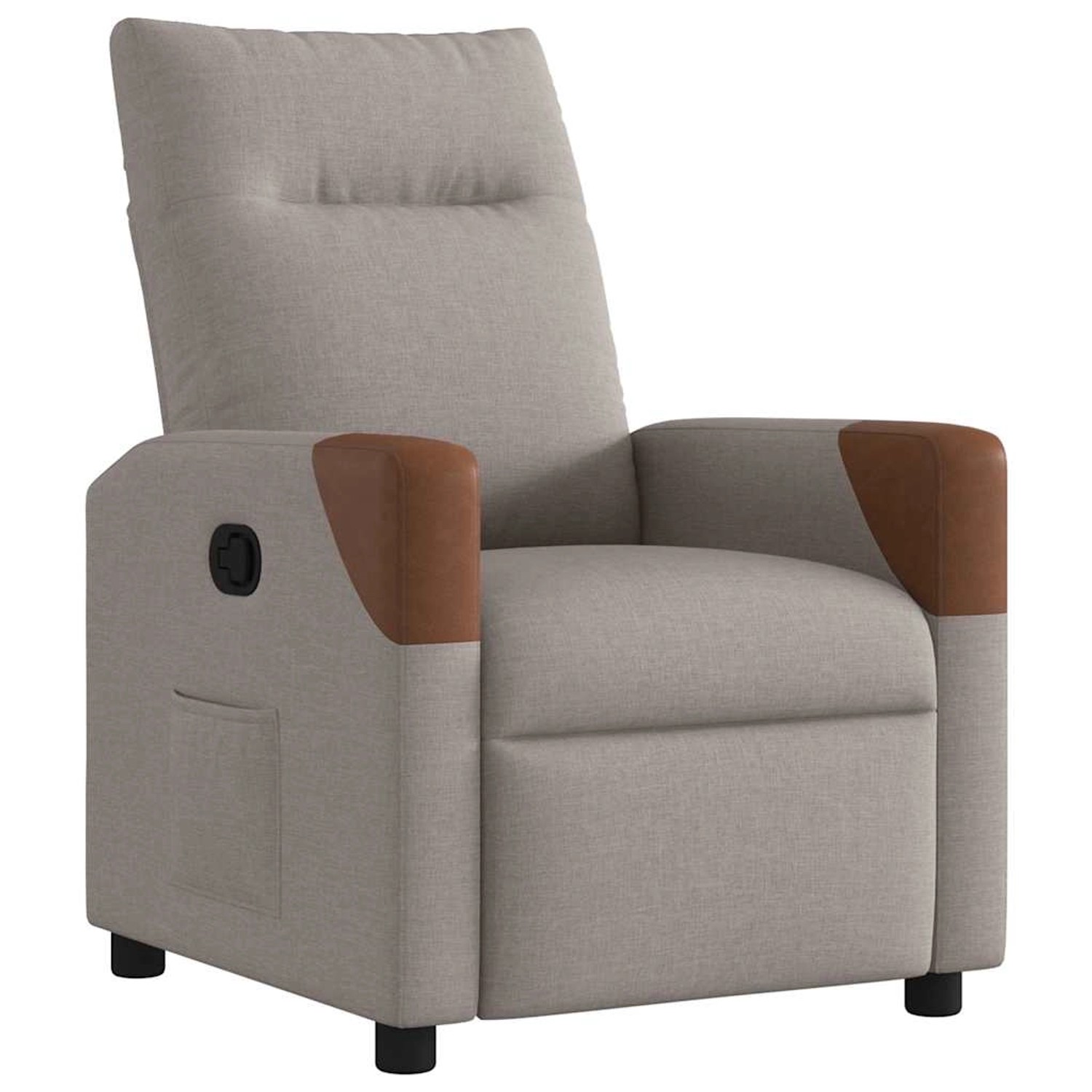 vidaXL Relaxsessel Taupe Stoff 4104814 günstig online kaufen
