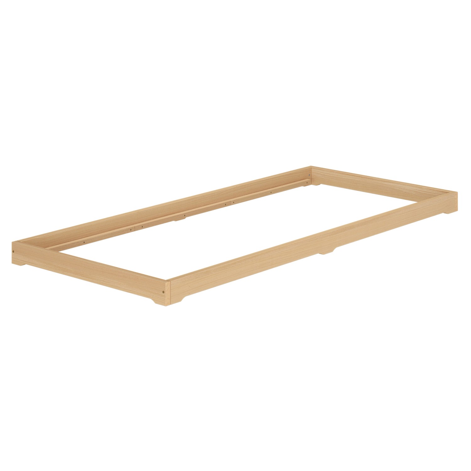 Erst-Holz Bodenbett Bettrahmen Futonbett Buche Massiv 100 x 200 cm Modell 6 günstig online kaufen