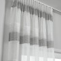 Gardinia Vorhangschienen-Set Lucy, 1-läufig, weiß, 230 cm mit Vorhang.