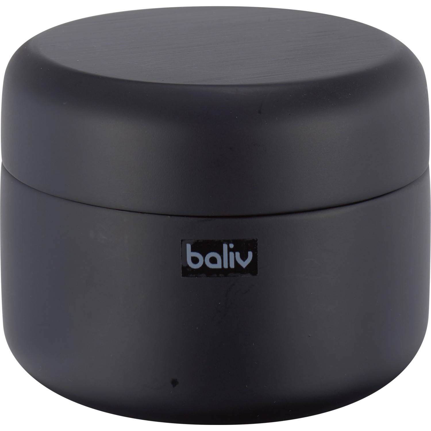 baliv Kosmetikdose Polyresin Schwarz