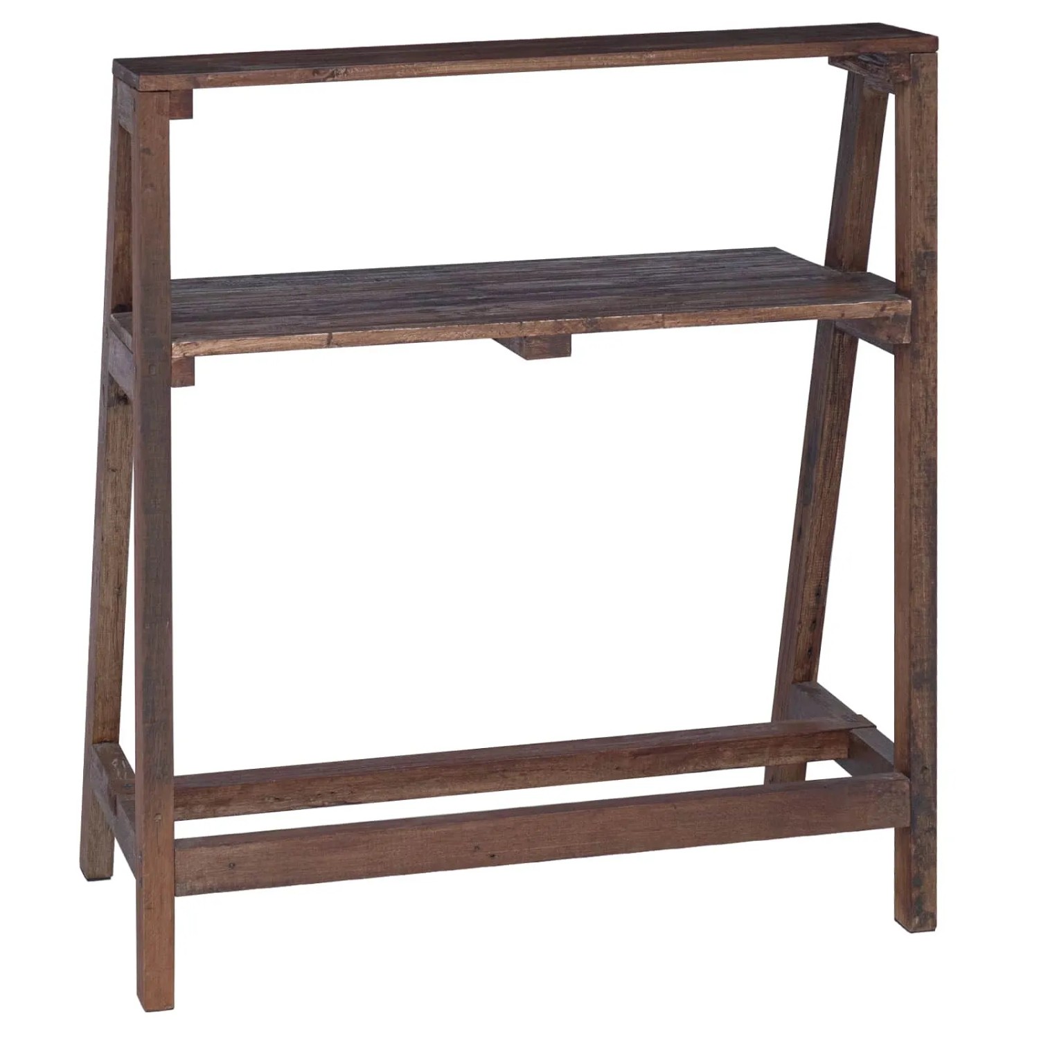 vidaXL Schreibtisch Braun 90 x 50 x 103 cm Massives Upgecyceltes Holz 42012401_6