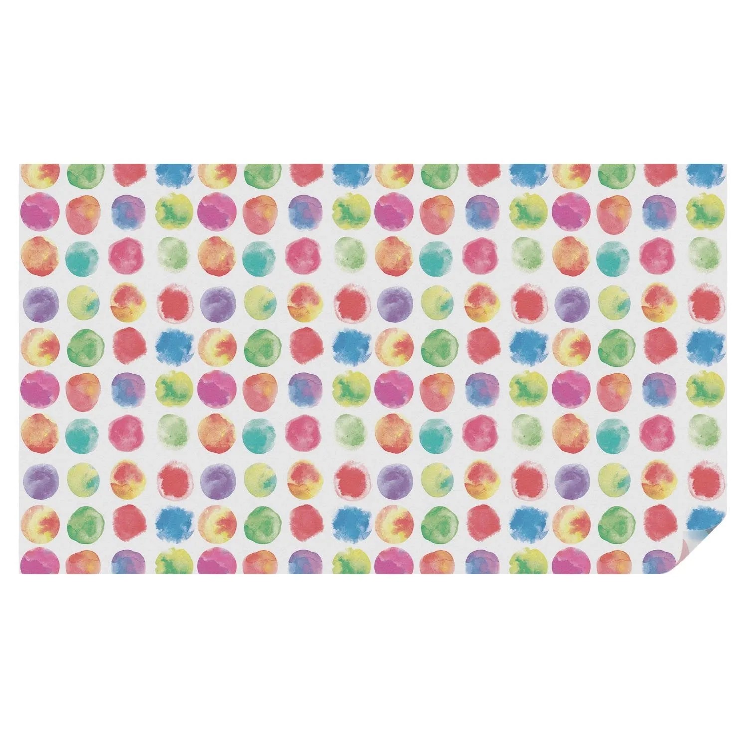 Tulup Buntglasfolie Bunte Kreise Fensterfolie Buntglas Selbstklebend 200x11 günstig online kaufen