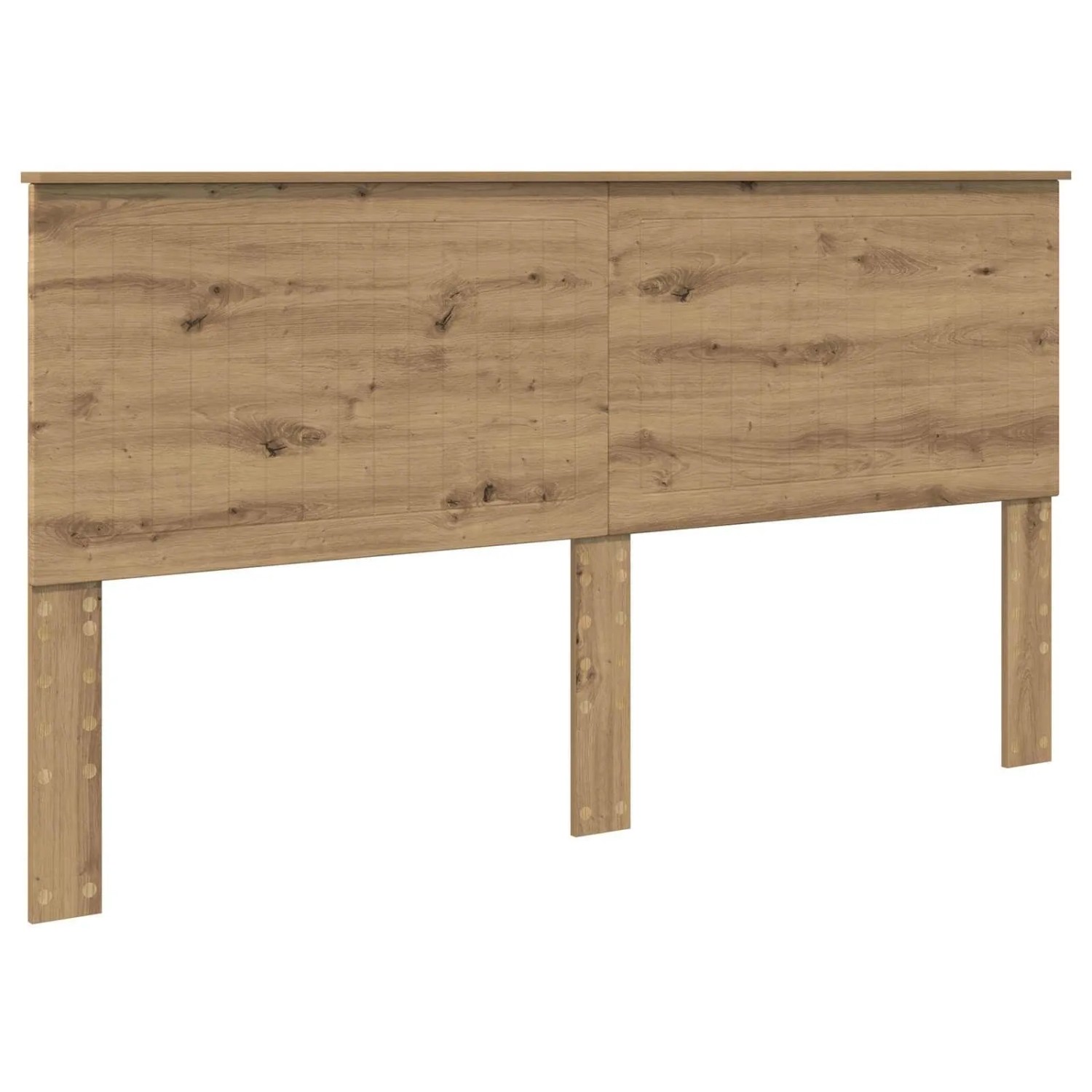 vidaXL Kopfteil mit Kopfteil Artisan-Eiche 180 cm Holzwerkstoff 887735