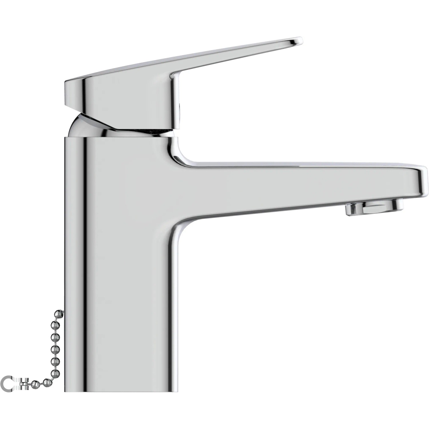 Ideal Standard Ceraplan Waschtischarmatur Chrom, ohne Ablaufgarnitur mit Kette.