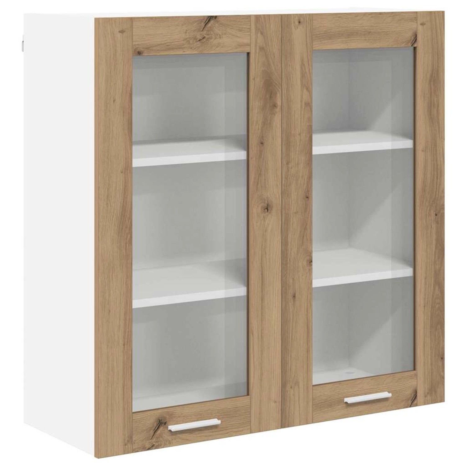 vidaXL Hängeschrank Riga Artisan-Eiche 80 x 31 x 80 cm Holzwerkstoff 884329