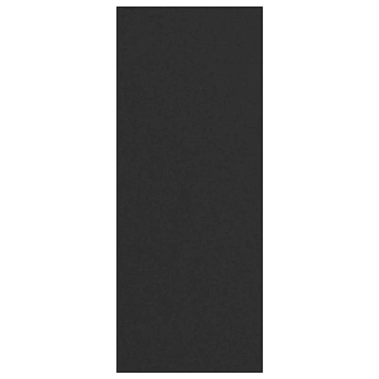 vidaXL Fußmatte Sonstiges Schwarz 120 x 300 cm Polypropylen und Vinyl 41007 günstig online kaufen