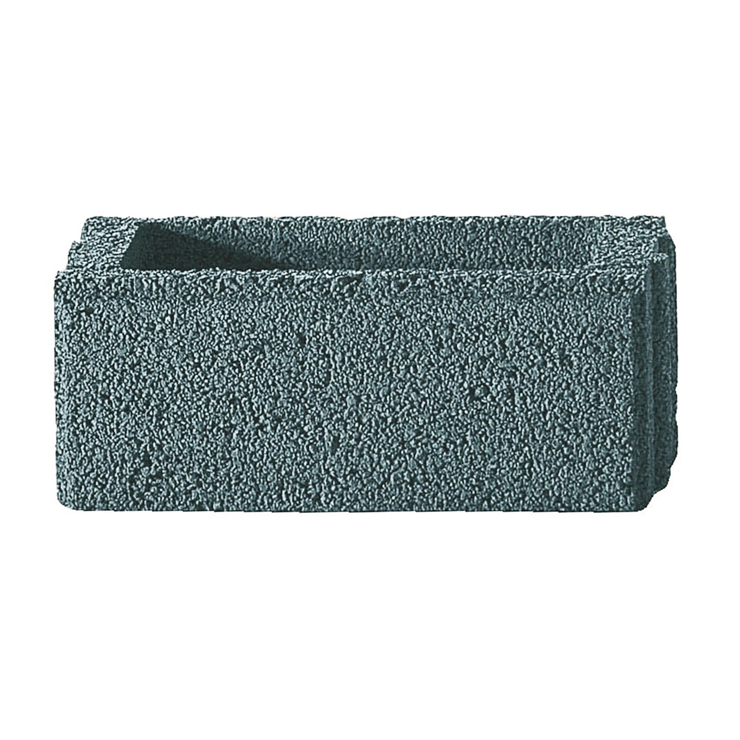 Kann Gartenmauer Normalstein Grau 50 cm x 20 cm x 25 cm