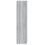 vidaXL Kleiderschrank, Grau Sonoma, 90x52x200 cm, Holzwerkstoff