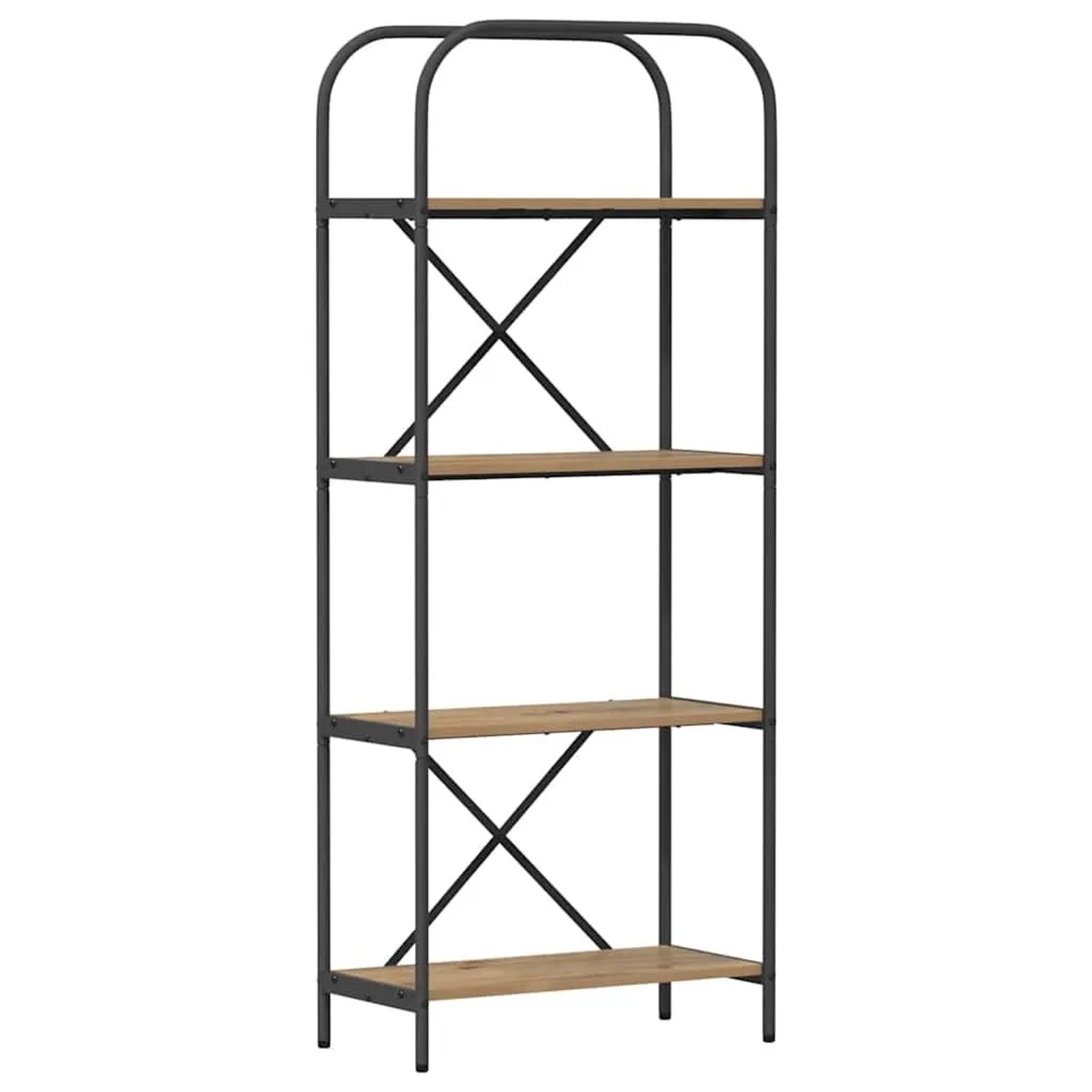 vidaXL Bücherregal Artisan-Eiche 60 x 30 x 146 cm Holzwerkstoff 879862 günstig online kaufen