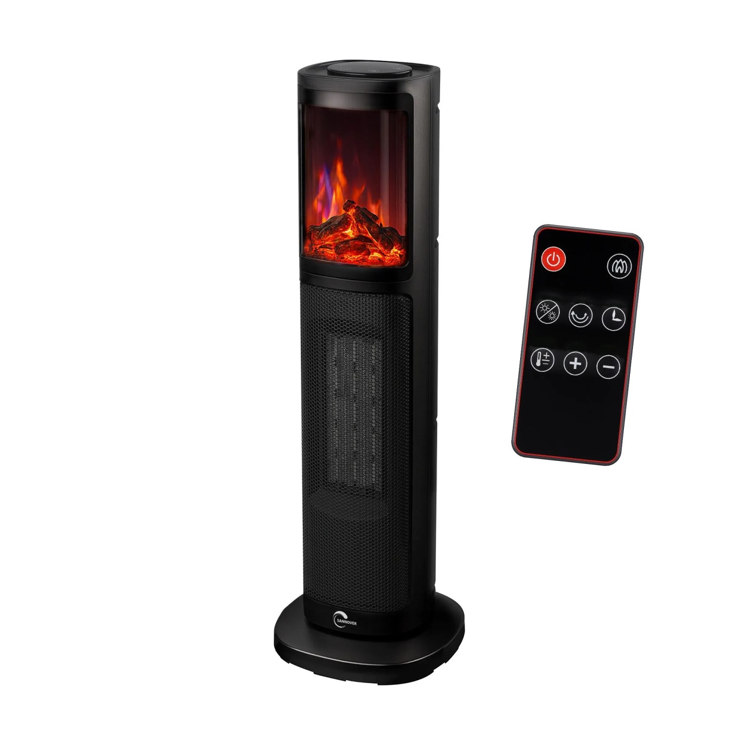 Sannover Turmheizlüfter Lizeo 2000 W Schwarz