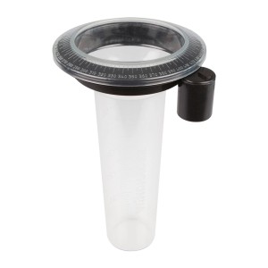 Windhager Profi-Regenmesser Memory aus Kunststoff für Hochbeete.