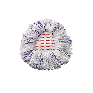 Vileda 3-in-1 Ersatzkopf Turbo Microfibre für Reinigungsgeräte, Detailansicht.