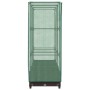 vidaXL Hochbeet mit Gewächshaus-Aufsatz Rattan-Optik 120x40x123 cm 4015797_5
