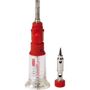 Rothenberger Ro Pen Gaslötkolben mit Katalytspitze und Ersatzdüse.