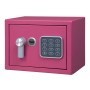 Pinker Yale Tresor Value Safe XS mit Zahlencode, 3,8 l Volumen für Wertsachen.