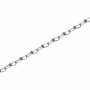 Verzinkte Knotenkette, 1,6 mm, als Meterware. Stahlkette für vielseitige Anwendungen.