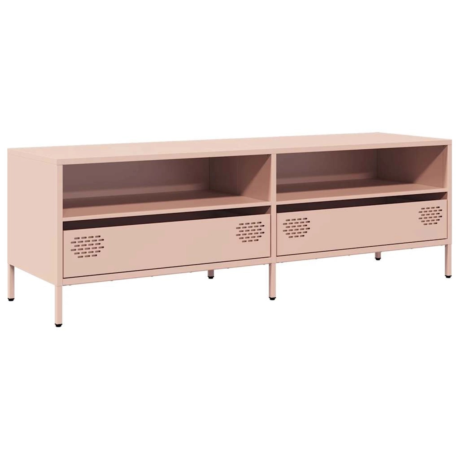 vidaXL TV-Schrank Rosa 135x39x43,5 cm Kaltgewalzter Stahl 851335 günstig online kaufen
