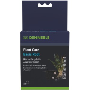 Dennerle Plant Care Basic Root Nährstoffkugeln, 20 Stück, für prächtige Aquarienpflanzen.