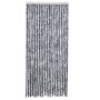 vidaXL Insektenschutz-Vorhang Silbern 90x200 cm Chenille 315139_3