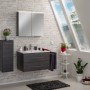 Fackelmann Bad-Hängeschrank B.Perfekt Dark Oak, 30,5 cm, im Badezimmer