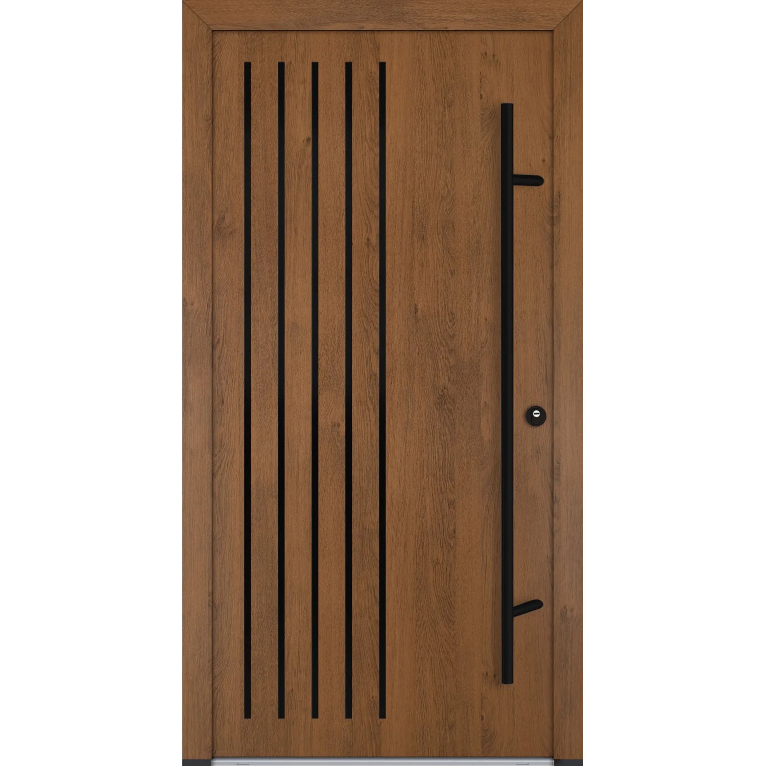 FM Türen AS68 Modell 64 1100 x2100 Winchester Rechts Innen Beschläge Set 01