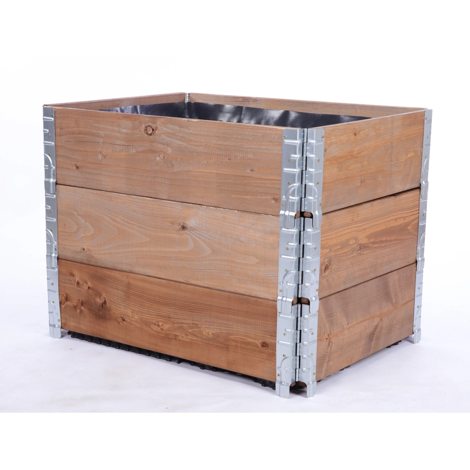 PROREGAL Hochbeetkisten GuardBox 60x80x60cm Inkl. Luftfolie Braun günstig online kaufen