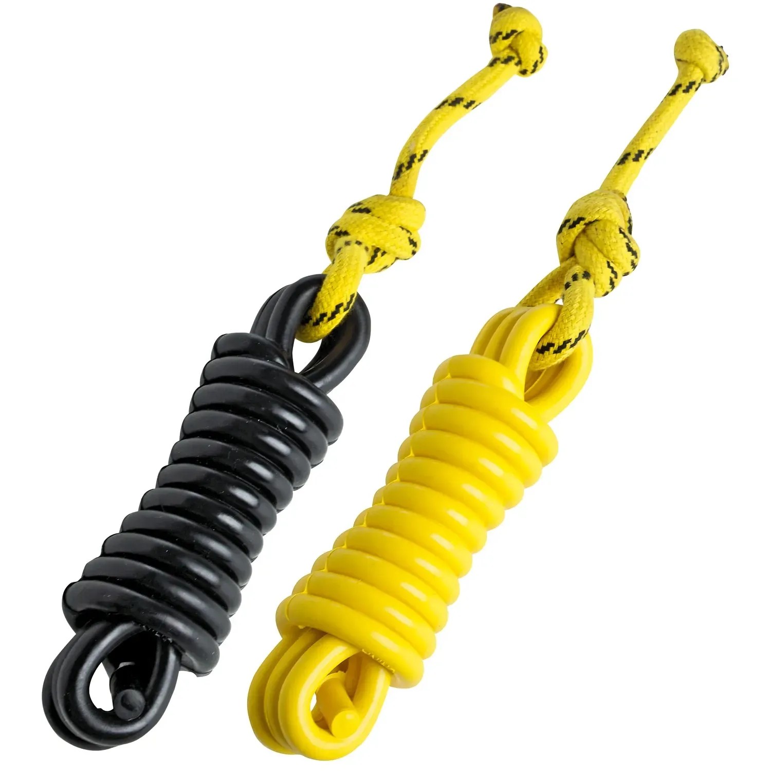 Hunter Hundespielzeug Knoten 33 cm Schwarz-Gelb