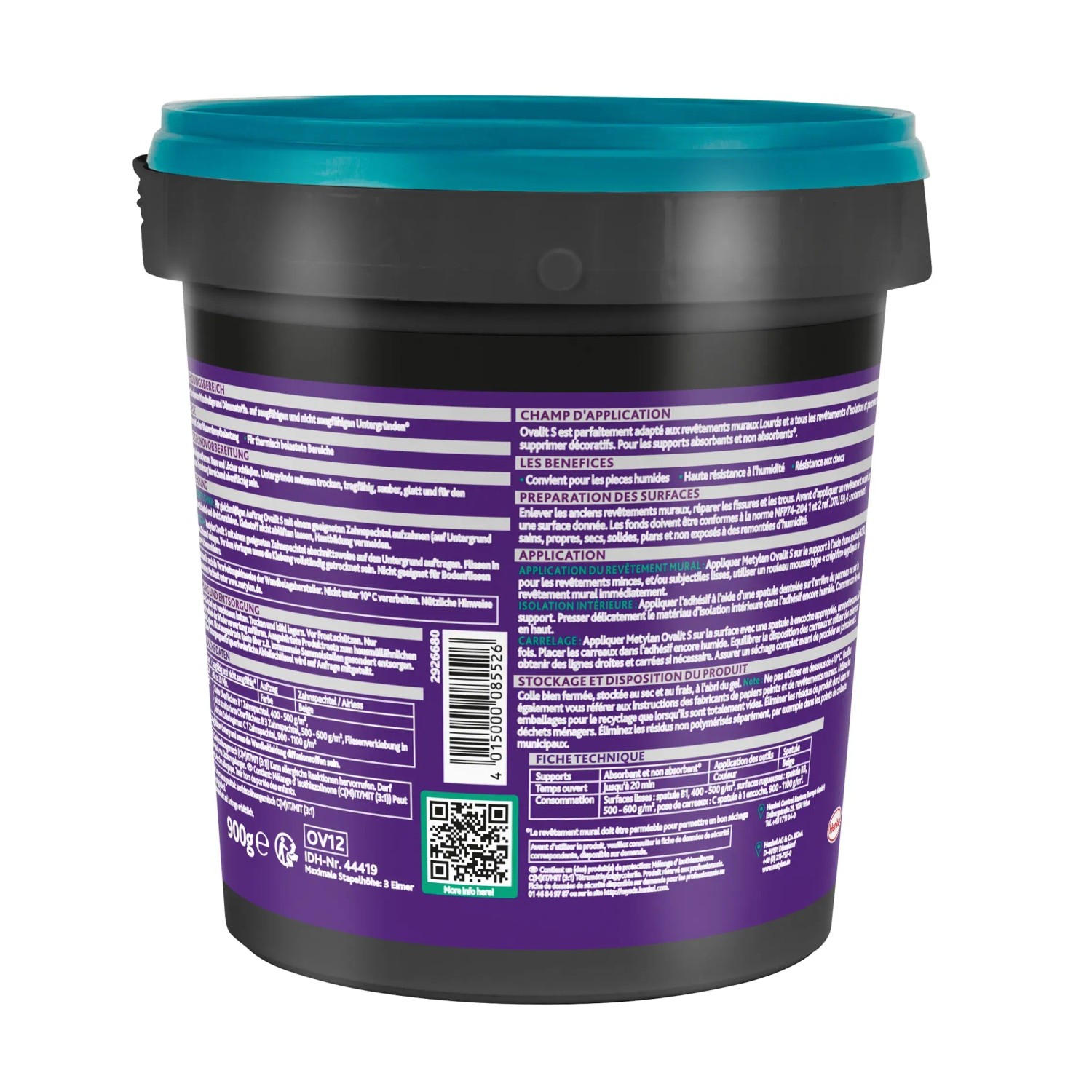 Metylan Ovalit T Additivo Per Carta Da Parati - Confezione Da 10 Kg - Foto 13