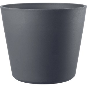 Grauer Deroma Pflanztopf Origin Plant Pot, 24 cm, für Innen- und Außenbereich.