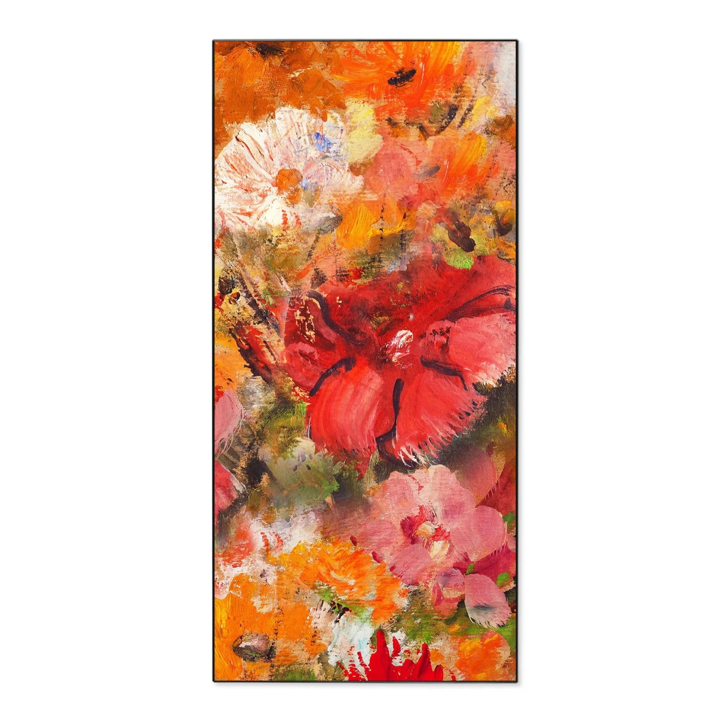 Banjado Magnettafel 37x78cm Magnetwand  Schwarz Aus Metall Magnetpinnwand P günstig online kaufen