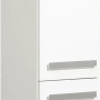 Pelipal Bad-Hängeschrank Serie 4005, weiß hochglanz, 30 cm breit mit 2 Schubladen.