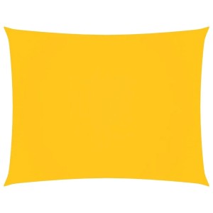 vidaXL Sonnensegel Oxford-Gewebe Rechteckig 4x6 m Gelb 135602