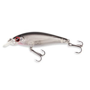 Westline Wobbler Step 60 WF, 6 cm, silber-schwarz, Angelköder für Raubfische.