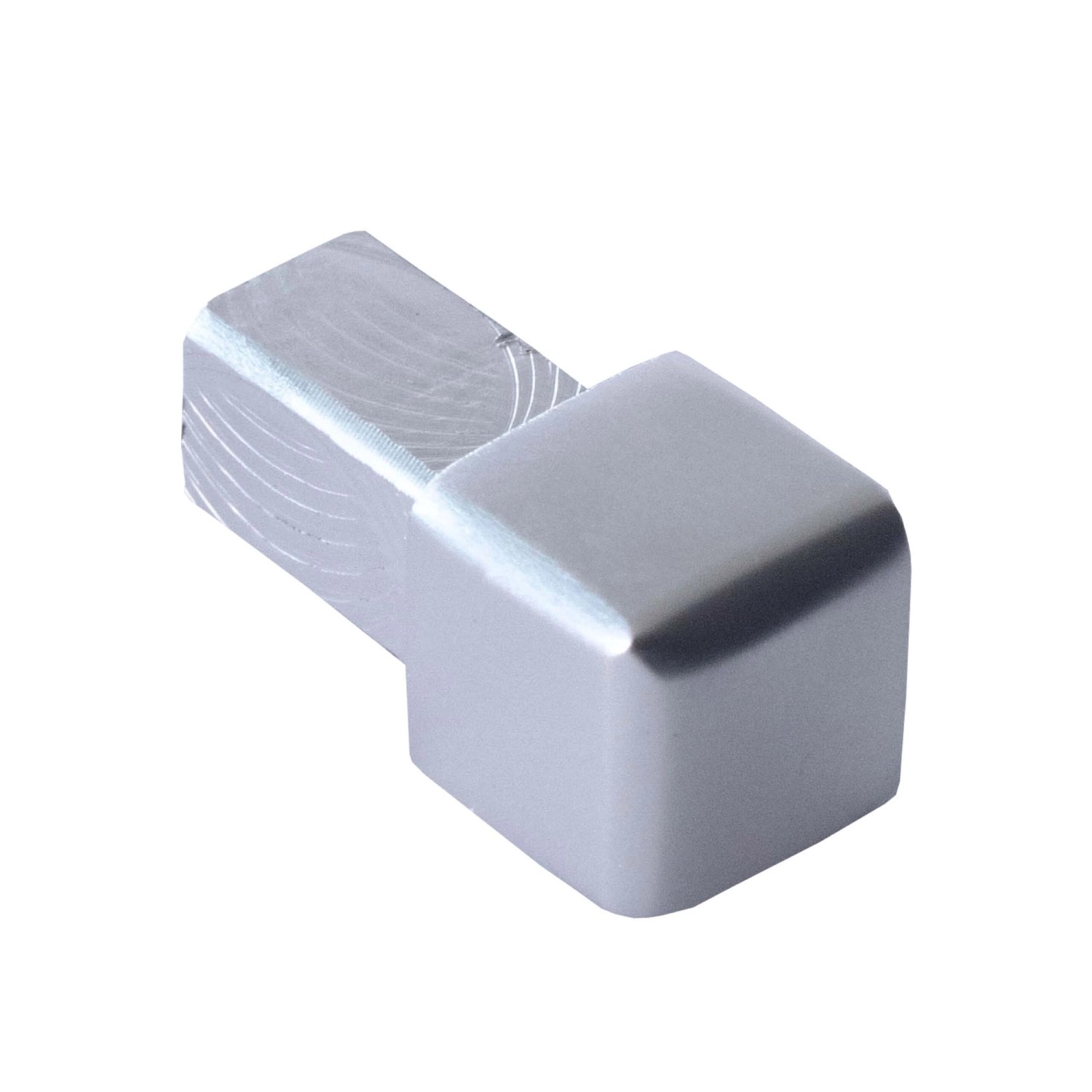 Dalsys Endstück Quadratprofil 8mm Alu Eloxiert Chrome Glänzend günstig online kaufen