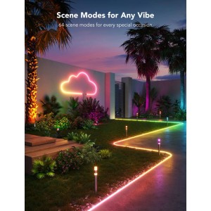 Govee Neon-Strip H61A8 RGBIC Outdoor 10 m Weiß