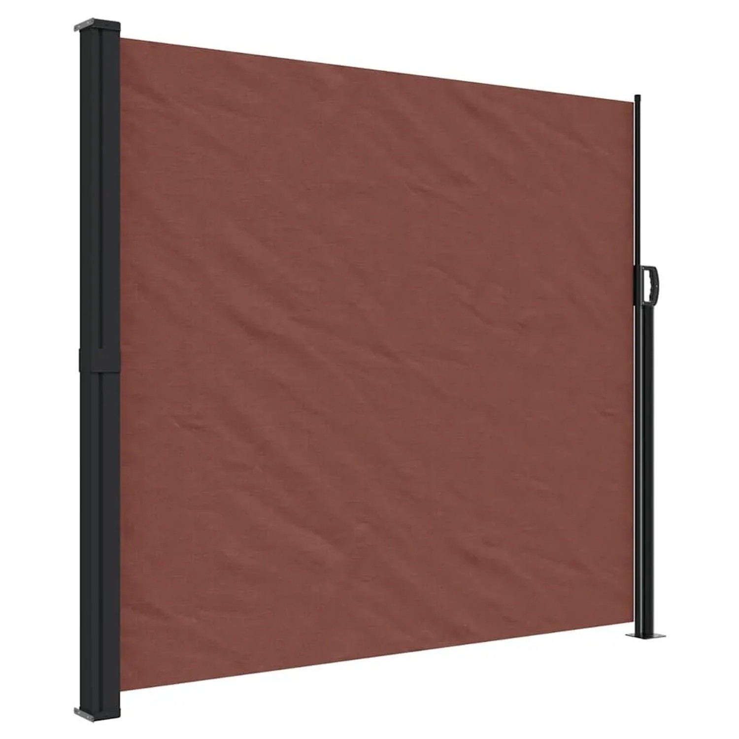 vidaXL Seitenmarkise Ausziehbar Braun 180x300 cm 4004344