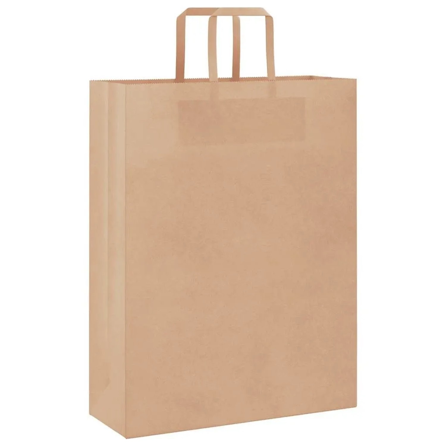 vidaXL Papiertragetaschen 50 Stk mit Henkeln Braun 32x12x42 cm 4101802