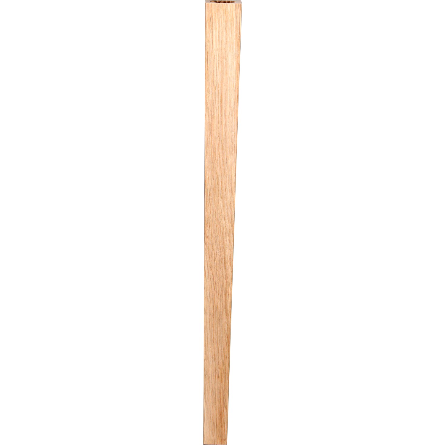 Möbelfuß Quadratisch Eiche 55 / 40 mm x 730 mm