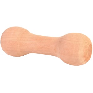 Trixie Apportierholz, rund, ca. 125 g, für Hunde zum Spielen und Apportieren.