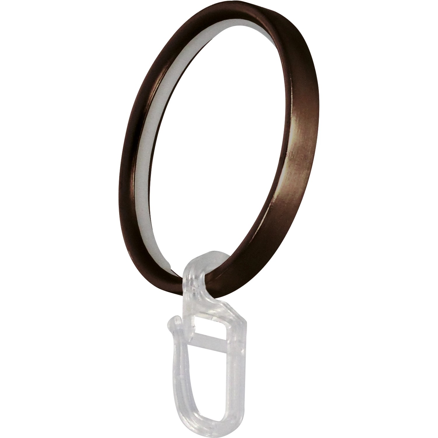 Mydeco Gardinen-Ringe Bronziert Ø 5 cm für Ø 2,5 cm für 3,2 cm x 1,1 cm Stange