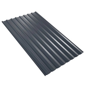 Weckman Trapezblech W20 in Anthrazit, 1500x1135x0,5 mm, für Dach und Carport.