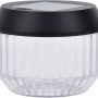 Lutec Diva Solar-Tischleuchte, 2er-Set, schwarz, Ø 11cm. Deko-Leuchte für Garten und Tisch.