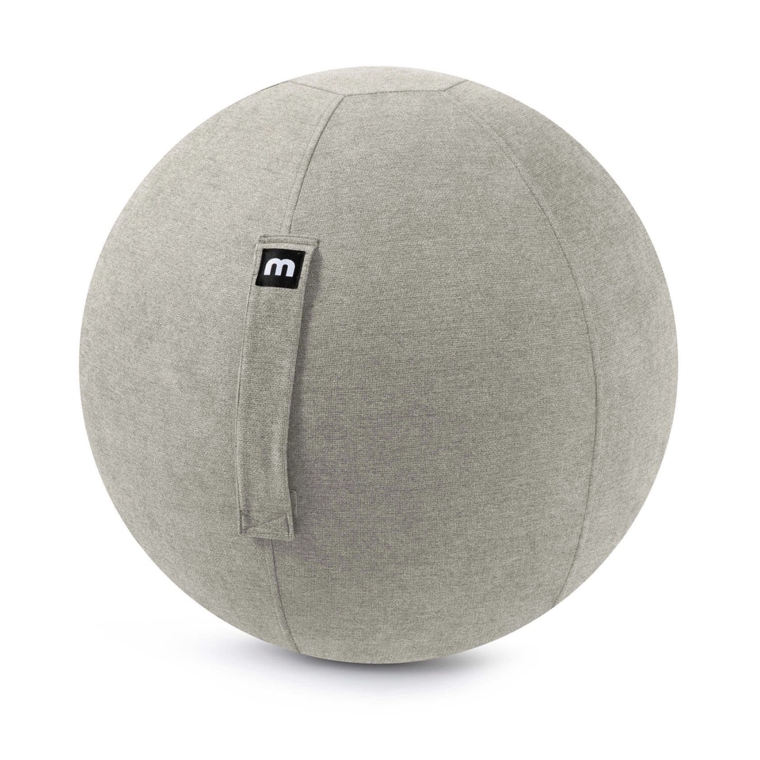 mokebo Stoff Sitzball Büro Ergonomisch Der Sportliche Sitzball mit Pumpe 65 günstig online kaufen