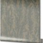 Marburg Vliestapete Natural Opulence Floral Platin, Rolle mit floralem Muster in Platin.